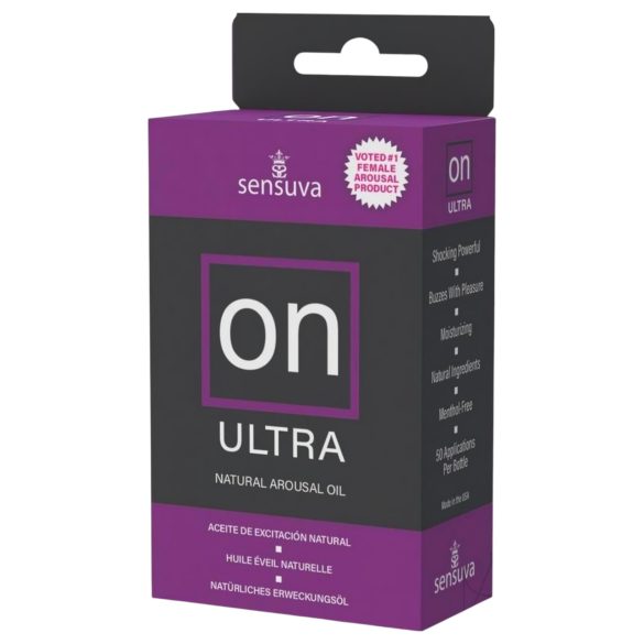 Sensuva Ultra - intim olje za ženske - stimulacijski učinek - 5 ml