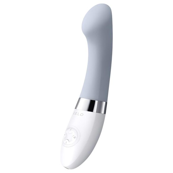 LELO Gigi 2 - silikonski G-točkovni vibrator (siv)