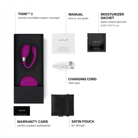 LELO - vibrator za pare - silikonski - vijoličen