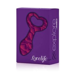   LOVELIFE BY OHMYBOD - EXPLORE - silikonski analni dildo (vijolična)