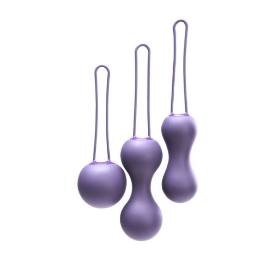 Je Joue Ami - 3-delni komplet žogic za gejše (vijolična)