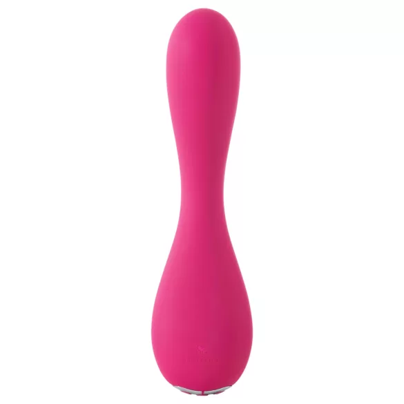 Je Joue Uma - vibrator za G-točko - polnjenje, vodoodporen, roza