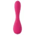Je Joue Uma - vibrator za G-točko - polnjenje, vodoodporen, roza