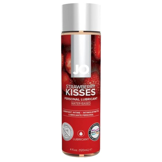 JO H2O Strawberry Kiss - lubrikant na vodni osnovi (120ml)