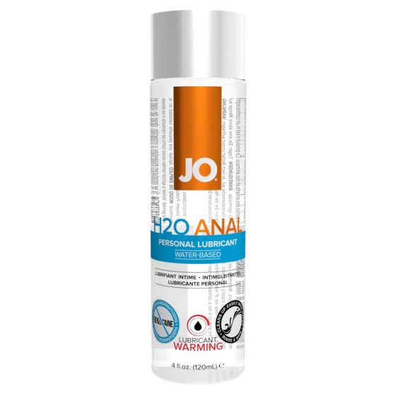 JO H2O Anal Warming - grelni lubrikant na vodni osnovi (120ml)