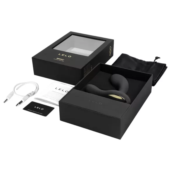 LELO Bruno - vibrirajoči stimulator prostate z 2 motorjema - črna