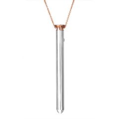 Vesper - luksuzna ogrlica z vibratorjem (rožnato zlato)