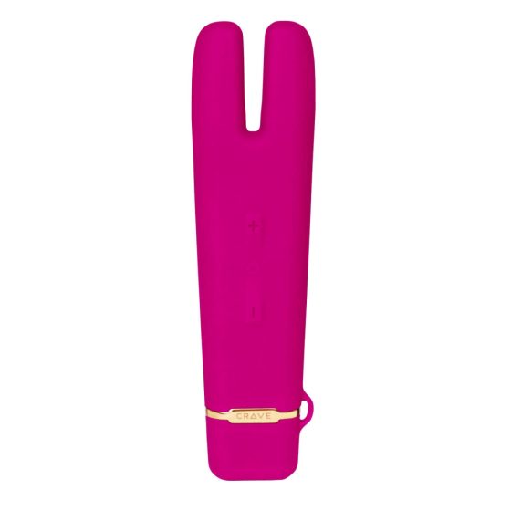Crave Duet Flex - klitorisni vibrator z možnostjo polnjenja (roza)