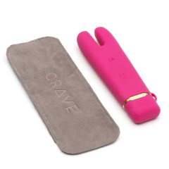   Crave Duet Flex - klitorisni vibrator z možnostjo polnjenja (roza)