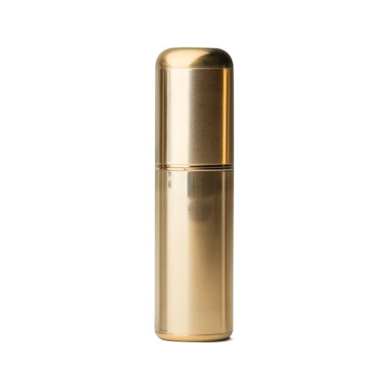 Crave Bullet - mini vibrator za šminko z možnostjo polnjenja (zlat)