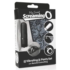   MySecret Screaming Pant - radijske vibracijske hlačke - črne (S-L)