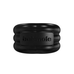   Bathmate Vibe Ring Stretch - vibracijski obroček za moda in penis (črn)