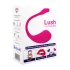 Lovense Lush 2 - nosljivo aplikacijsko vodeno vibracijsko jajce (roza)