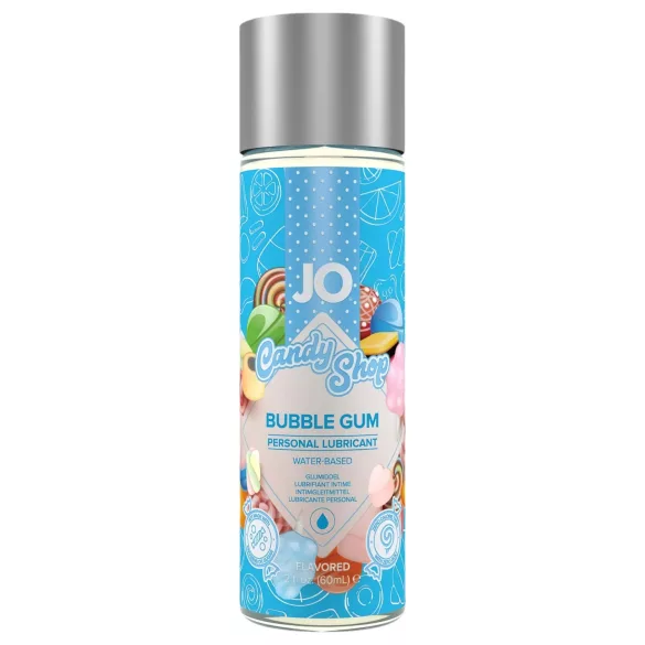 JO Candy Shop Bubble Gum - lubrikant na vodni osnovi - 60ml