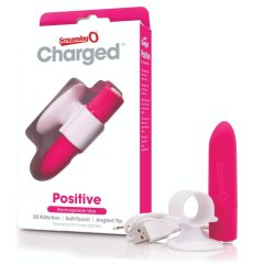   Screaming O Positive - super močan brezžični vibrator za drog (roza)