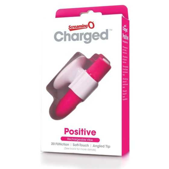 Screaming O Positive - super močan brezžični vibrator za drog (roza)