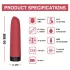 Magic Motion Awaken - mini vibrator - pameten, polnilen - rdeč