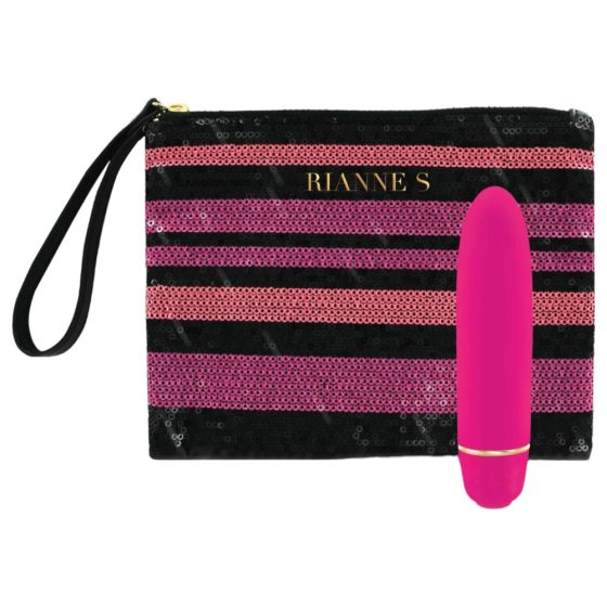 Rianne Essentials Classique Posh - silikonski vibrator za šminko (roza)