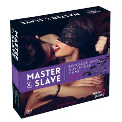 Master & Slave - komplet za pletenje (vijolično-črna)