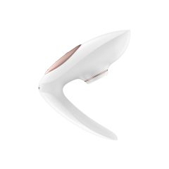   Satisfyer Pro 4 Couples - Klitoralni vibrator z možnostjo polnjenja (bel)