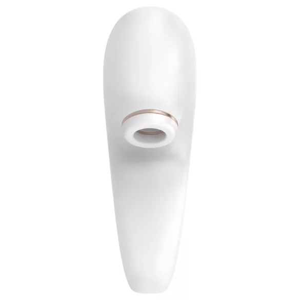 Satisfyer Pro 4 Couples - vibrator za pare z zračnimi valovi - polnilni - bel