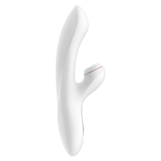 Satisfyer Pro+ G-točka - stimulator klitorisa in vibrator G-točke (bela)