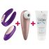 Satisfyer - vibrator za pare - komplet 3-delni