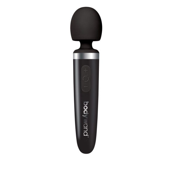 Bodywand Aqua - mini masažni vibrator na baterije (črn)