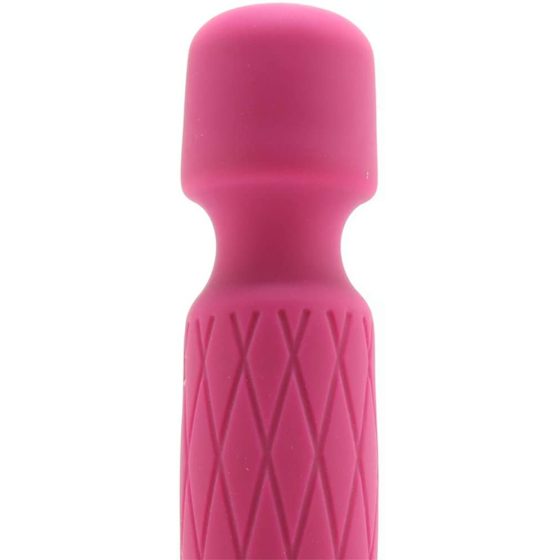 Bodywand Luxe - mini masažni vibrator z možnostjo polnjenja (temno roza)