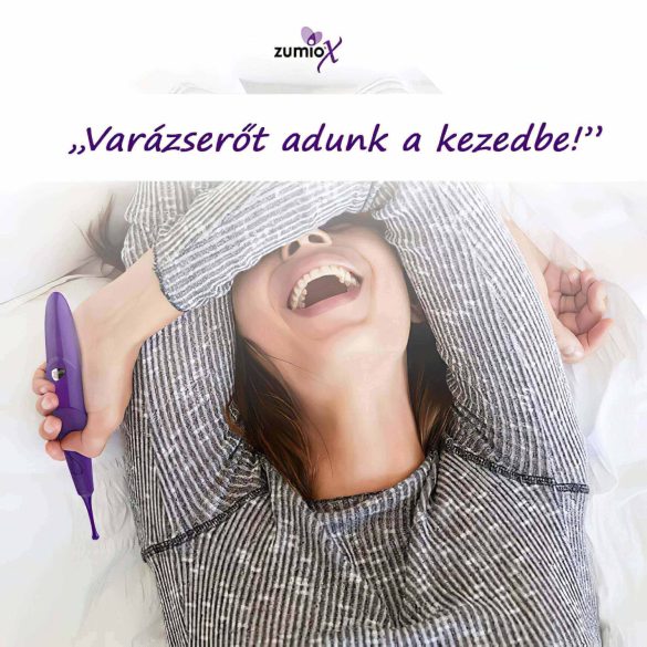 Zumio Soft - polnilni vibrator za klitoris - vijoličen