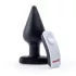Screaming Plug XL - analni vibrator - črna
