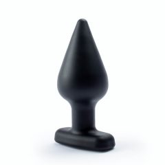   Screaming Plug XL - radijski analni vibrator za polnjenje (črn)