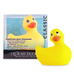   My Duckie Classic 2.0 - Vodoodporni klitorisni vibrator z igrivo račko (rumen)