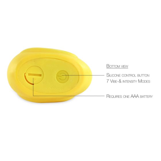 My Duckie Classic 2.0 - Vodoodporni klitorisni vibrator z igrivo račko (rumen)