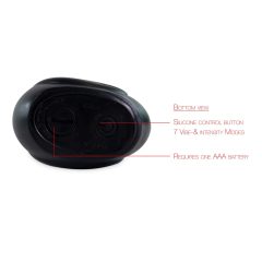   My Duckie Paris 2.0 - Vodoodporni klitorisni vibrator z igrivo račko (črn)