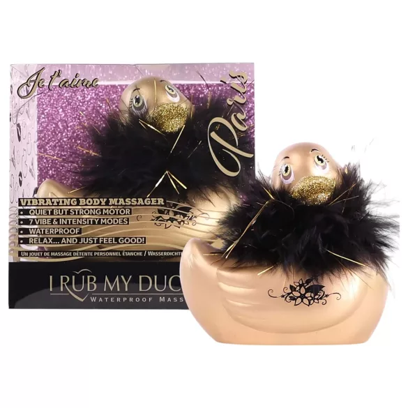 My Duckie Paris 2.0 - klitoralni vibrator (zlata)