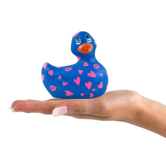 My Duckie Romance 2.0 - vodoodporni klitorisni vibrator (modro-rožnat)