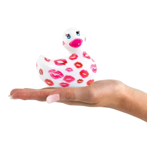 My Duckie Romance 2.0 - vodoodporni klitorisni vibrator (belo-rožnata)