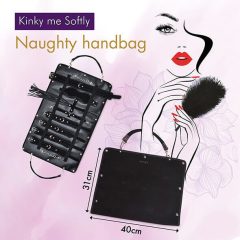   RS Soiree Kinky Me Softly - komplet za BDSM bondage - črn (7 kosov)