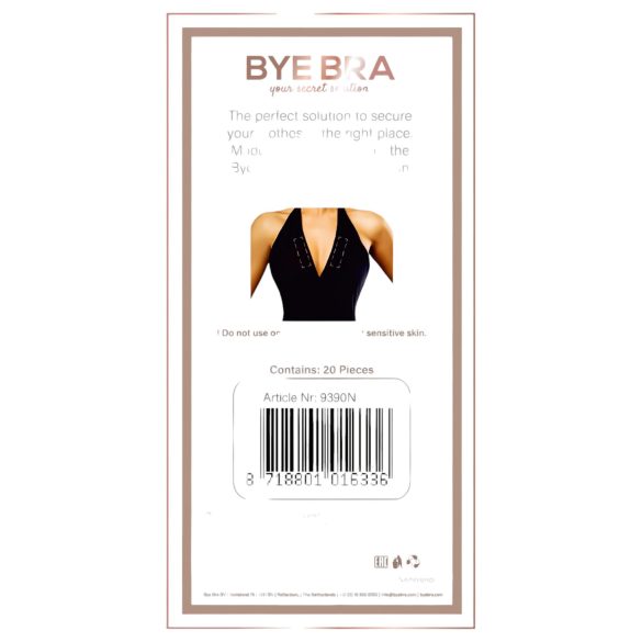 Bye Bra - obojestranski lepilni trak za oblačila - 20 kosov