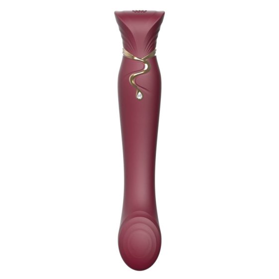 ZALO Queen - pametni vibrator za točko G in klitoris, ki ga je mogoče ponovno napolniti (rdeč)
