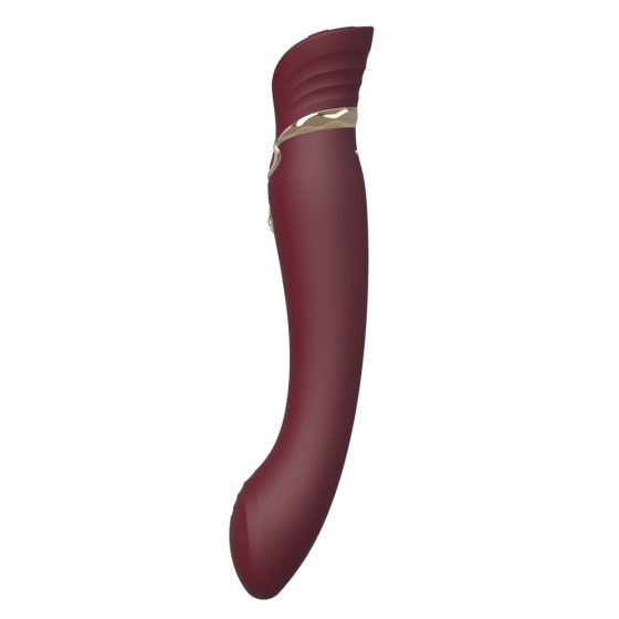 ZALO Queen - pametni vibrator za točko G in klitoris, ki ga je mogoče ponovno napolniti (rdeč)
