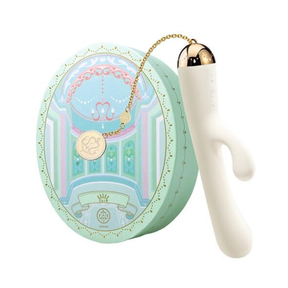 ZALO Ichigo Rabbit - pametni luksuzni vibrator za ponovno polnjenje (bela)