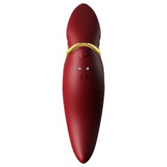   ZALO - Vodoodporni klitorisni vibrator z možnostjo ponovnega polnjenja Hero (rdeč)