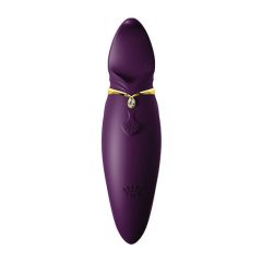   ZALO - Hero vodoodporni klitorisni vibrator za ponovno polnjenje (vijolična)