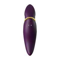   ZALO - Hero vodoodporni klitorisni vibrator za ponovno polnjenje (vijolična)