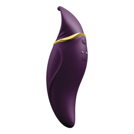 ZALO - Hero vodoodporni klitorisni vibrator za ponovno polnjenje (vijolična)