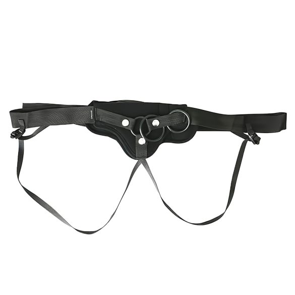 Sportsheets Plus Size - spodnje perilo za pripenjanje (črno)