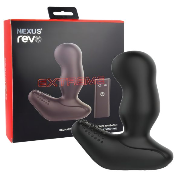 Nexus Revo Extreme - prostatični vibrator na daljinsko upravljanje, rotirajoč