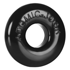 OXBALLS Ringer - komplet obročkov za penis - črni (3 kosi)